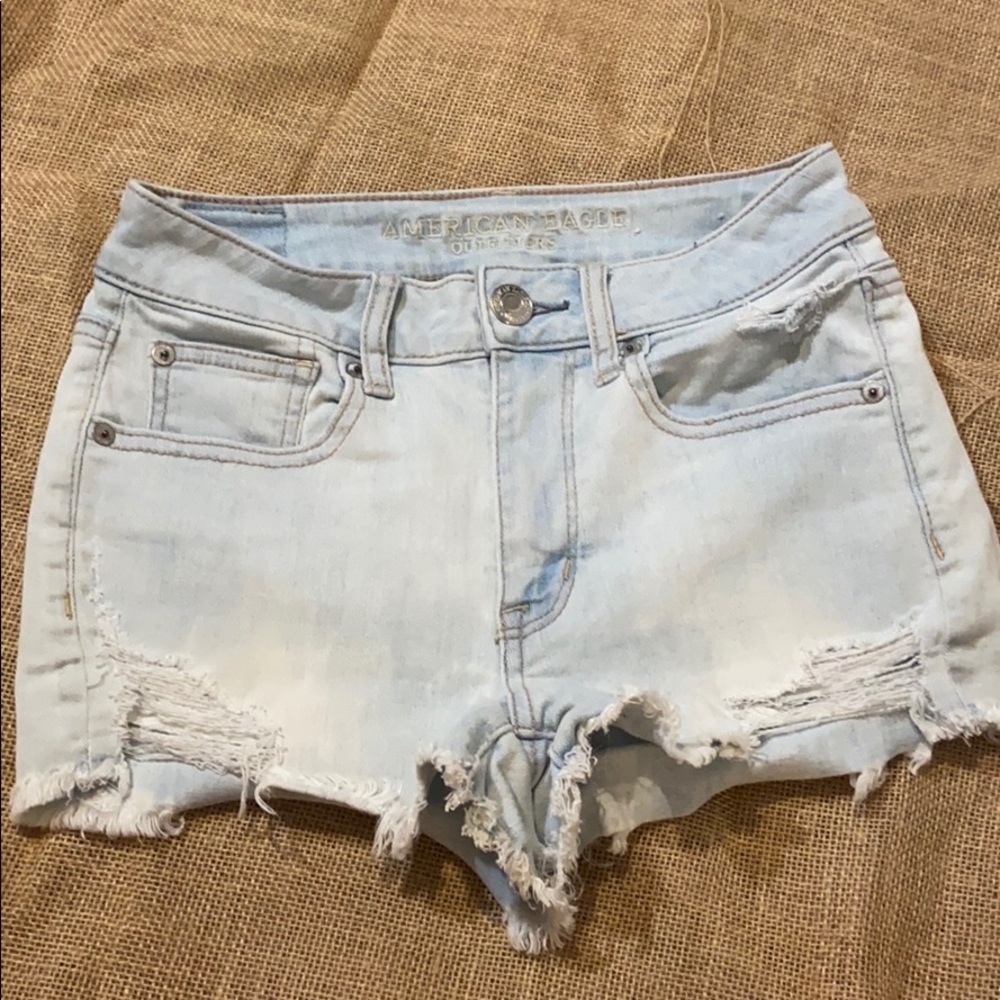 Jean cutoff shorts